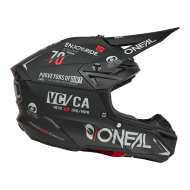 Cască motocross 5SERIES POLYACRYLITE BRAND NEGRU/GRI
