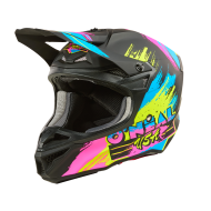 Cască motocross 5SERIES POLYACRYLITE RESEDA NEGRU/NEON