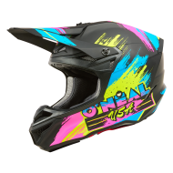 Cască motocross 5SERIES POLYACRYLITE RESEDA NEGRU/NEON