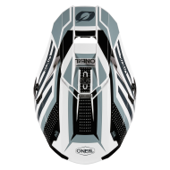 Casca motocross SERIA 5 POLIACRILIT SPIKE ALB/NEGRU V.25