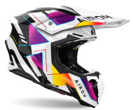 Κράνος Motocross AIROH TWIST 3 RAINBOW GLOSS