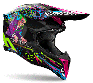 Κράνος μοτοκρός AIROH WRAAAP MUSIC GLOSS