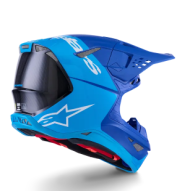 Cască Motocross ALPINESTARS S-M10 FLOOD ALBASTRU/NEGRU-CARB