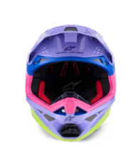 Cască Motocross ALPINESTARS S-M10 JETT VIOLET/ROZ