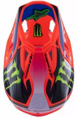 Casca de motocross ALPINESTARS SM10 Deegan OR/PU/PK