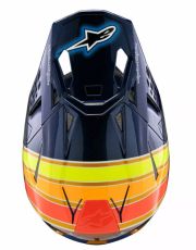 Casca motocross ALPINESTARS SM10 TLD25 BL/OR/YL