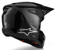 Cască motocross ALPINESTARS SM3 NEGRU-LUCIOS