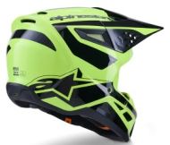 Cască motocross ALPINESTARS SM3 HEAT GALBEN/NEGRU