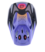 Cască Motocross ALPINESTARS SM3 JETTSON GRI/PUR/NEGRU