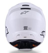 Cască motocross ALPINESTARS SM3 ALB-LUCIOS