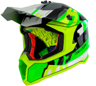 Casca Motocross MT FALCON ARYA A3 GALBEN FLUO MAT