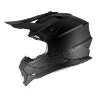 Motocross helmet O'NEAL 2SERIES FLAT V.23 BLACK MATT