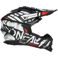 Motocross Helmet O'NEAL 2SERIES GLITCH V.23 BLACK/WHITE