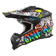 Motocross Helmet O'NEAL 2SERIES RANCID BLACK/WHITE