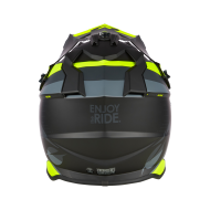 Motocross helmet O'NEAL 2SERIES SPYDE V.23 BLACK/GRAY/NEON YELLOW