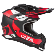 Motocross Helmet O'NEAL 2SERIES SPYDE V.23 BLACK/RED/WHITE