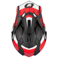 Motocross Helmet O'NEAL 2SERIES SPYDE V.23 BLACK/RED/WHITE