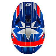 Motocross helmet O'NEAL 3SERIES RIDE BLUE/WHITE/RED V.24