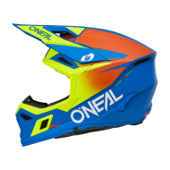 Cască Motocross O'NEAL 3SERIES ALBASTRU SOLID/NEON