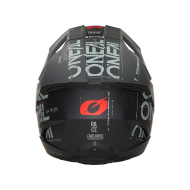 Casca motocross O'NEAL 3SERIES STATIC BLACK/GRY V.25
