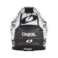 Casca motocross O'NEAL 5SERIES SCARZ NEGRU/ALB V.24