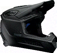 Κράνος μοτοκρός THOR FLEET BLACKOUT MATT