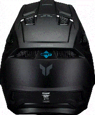 Κράνος μοτοκρός THOR FLEET BLACKOUT MATT