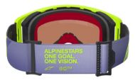 Мотокрос очила ALPINESTARS SUPERTECH CORP PURPLE/YL MIRROR-SIL