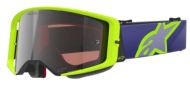 Мотокрос очила ALPINESTARS SUPERTECH CORP PURPLE/YL MIRROR-SIL