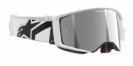 Мотокрос очила ALPINESTARS SUPERTECH CORP WHITE MIRROR-SILVER