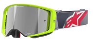 Мотокрос очила ALPINESTARS SUPERTECH CORP YELLOW FLUO Red/ Mirror SILVER
