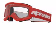 Мотокрос очила ALPINESTARS VISION 3 WORDMARK RED CLEAR
