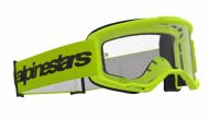 Мотокрос очила ALPINESTARS VISION 3 WORDMARK YLW CLEAR