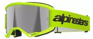 Мотокрос очила ALPINESTARS VISION 3 WORDMARK YLW FLUO MIRROR-SIL