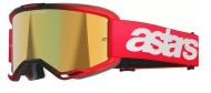 Мотокрос очила ALPINESTARS VISION 5 BLAZE RED MIRROR-GLD