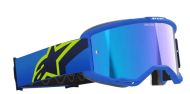Мотокрос очила ALPINESTARS VISION 5 CORP BLUE/YELLOW MIRROR BLUE
