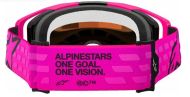 Мотокрос очила ALPINESTARS VISION 8 CORP PINK MIRROR-RED