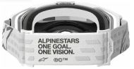 Мотокрос очила ALPINESTARS VISION 8 CORP WHT MIRROR-SILVER