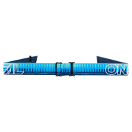 Мотокрос очила O'NEAL B-10 STRIPED BLUE/BLUE - RADIUM BLUE V.26