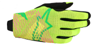 Мотокрос ръкавици ALPINESTARS RADAR PRO GRN/YELL/PNK FL