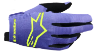 Мотокрос ръкавици ALPINESTARS RADAR PURPLE/YELLOW
