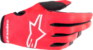ALPINESTARS RADAR RED/WHITE motocross gloves