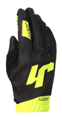 Mănuși de motocross Just1 J-Flex 2.0 Negru/Galben Fluo