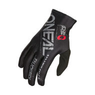 Motocross gloves O'NEAL MATRIX STATIC BLACK/GRAY V.25