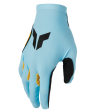 Mănuși de motocross THOR SPORTMODE ICONIC ALBASTRU/GALBEN