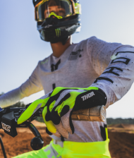 Mănuși de motocross THOR SPORTMODE RIOT ACID
