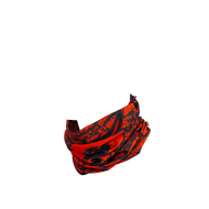 Multifunctional towel O`NEAL WALL BLACK/RED