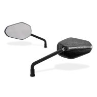 Καθρέπτες μοτοσυκλέτας BARRACUDA mini EGO-CARBON