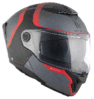 Open helmet MT ATOM 2 SV EMALLA B15 MATT