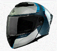 Open helmet MT ATOM 2 SV EMALLA C17 MATT BLUE
